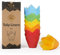 Mini Muffins Papierförmchen Bunt,200 Stück,Tulpen Muffinförmchen Papier,Fettdichtes EU-Pergamentpapier,kein Geruch,Für Party & Weihnachten, Minigröße (Bodendurchmesser 3 cm)