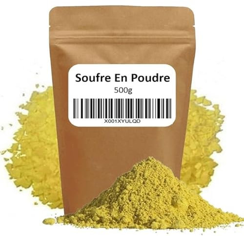 Soufre en Poudre Repulsif Pour Animaux et Traitement des Plantes 100% naturelle