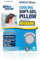 KOOL 'N' SOOTHE Cooling Gel Pillow/Large Size Reusable Cooling Gel Pillow/Immediate Cooling for Migraine in Hard to Reach/Larger Areas