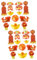 TOYANDONA Stück 2021 Frühlingsfest-Luftballons ballon set luftballons set ballonset frohes neues jahr ballons Luftballons zum Frühlingsfest dekoration Ballongas Ballon aus Aluminiumfolie
