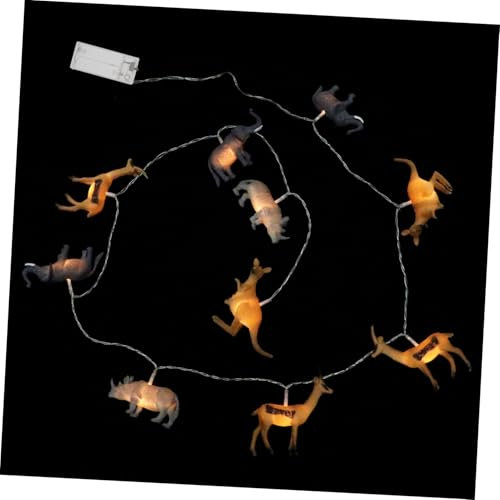 Ciieeo Nordischer Stil Tier Geformte Led-string-lichterkette Leds Dekorative Feenlichterkette Für Party Schlafzimmer Feier Ohne Batterie