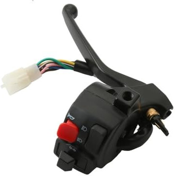 DHBSVZX Conjunto de interruptores de manija Izquierda for CS EW CW YQ Jog R RR Booster Slider Stunt Aerox Nitro 50cc 5JH-H3976-02 Replacement Parts