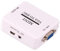 Convertitore ad alta risoluzione da VGA a BNC HD per TV, monitor, computer, adattatore video alimentato tramite USB, facile da trasportare, Predefinito