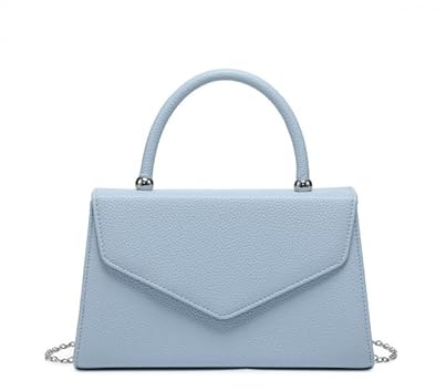 JFY Top Handle Pu Clutch Bag