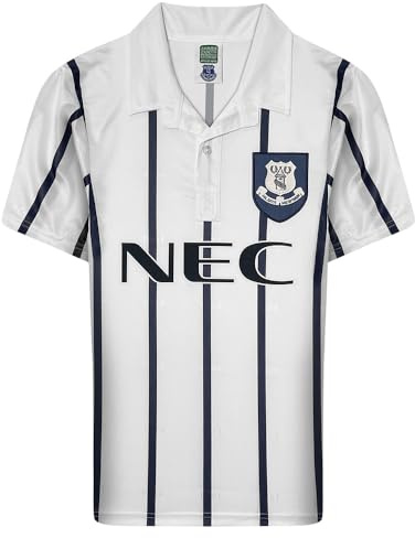 Score Draw Everton 1994 Away Retro Football Shirt