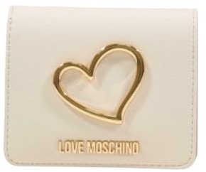 Love Moschino Damen Geldbörse Art JC5506PP1OL, elfenbein, U, Geldbörse