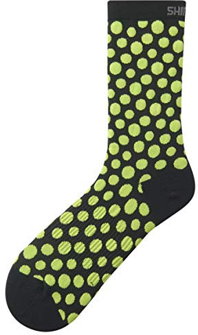 SHIMANO Calcetines Altos Sh Orig Neg/LIM T-M, calzetti Unisex Adulto