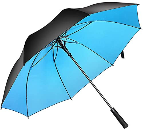 Superbison Automatic Open Golf Umbrella 62 inch Extra Large Oversize Strong Windproof Waterproof Umbrellas