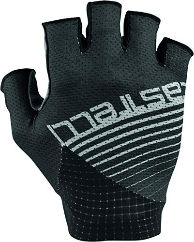 CASTELLI Wettbewerb, Fahrradhandschuhe für Herren, Schwarz, L