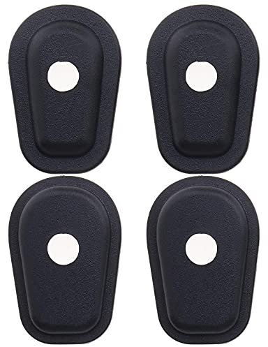 Blinker Indikator Distanzscheiben Distanzstücke Adapter Platten für Motorrad Vorne/Hinter 4-teilig Set