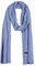 Bovari 100% Kaschmir Schal - Damen und Herren - Strick-Schal in Premium Qualität - kuschelweich und warm (Hell-Blau/hellblau)