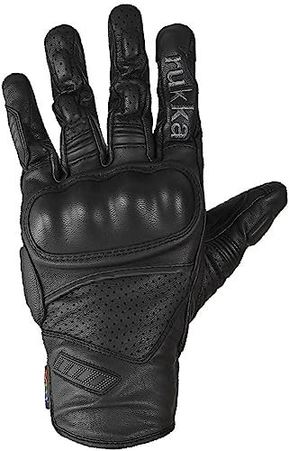Rukka Hero 2.0 Motorrad Lederhandschuhe (Black,9)