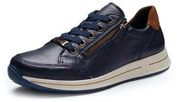 ARA Damen Schnürer Osaka Weiß,Weißgold/Camel