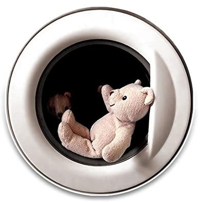 Lustiger Auto Styling Aufkleber, Asudaro Muppet Bär Auto Aufkleber Cartoon Muppet Bär Niedlich Auto Aufkleber Körper Kratzer Dekorative Aufkleber für Auto Seitenscheiben LKW Karosserie,8 * 8cm,Rosa