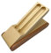 Holz Stift Vitrine Einzel-/Doppel Stift Lagerung Und Füllfederhalter Sammler Präsentationskasten Organizer Box Holz Stift Fall Display Box Für Erwachsene Für 2 Stifte Füllfederhalter Aufbewahrungsbox