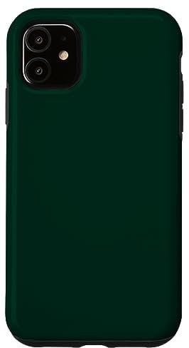 Dark Green Case for iPhone 11