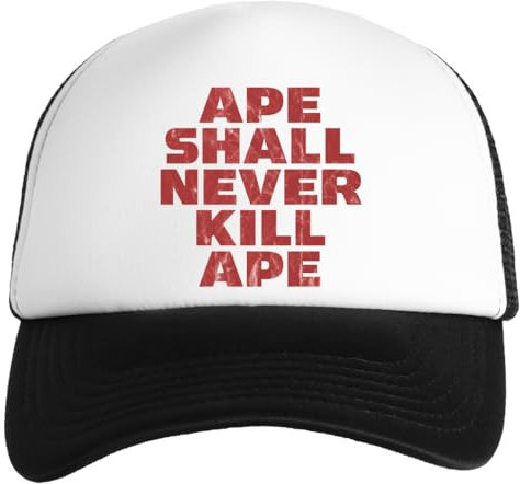 Ape Shall Never Kill Ape Weiße Kinder Baseball Cap Unisex Snapback