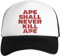 Ape Shall Never Kill Ape Weiße Kinder Baseball Cap Unisex Snapback