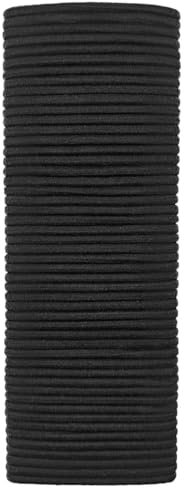 ZHIYE 50pcs Elastic Hair Bands, 4mm Elastic Hair Bobbles Ponytail Holders, No Metal Strong Hair Ties Gentle Hairbands Thick for Girls Women Kids