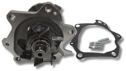 Bomba de agua 8 aspas compatible con Nissan Patrol RD28 RD28T RD28TI mdoelo 260 Y60 Y61 con junta y esparragos, nueva