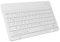 KVTVOU Tastiera Bluetooth Tedesca per iPad/iPhone/Samsung/Android, per iPad 2025/13 / 12.9 / A16 / 11/10.9/10.2/9.7 / Air/Pro, ricaricabile senza fili, QWERTZ, colore: Bianco