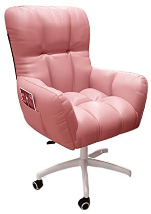 HOUYTYU Silla Oficina Computer Chair Foldable Office Home Sedentary Comfortable Gaming Sofa Chair Study Chair Office Chair Boss Swivel Chair Back Chair(Talla �nica)