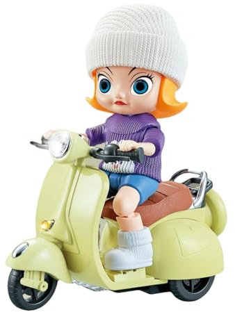 Motos de juguete para niños,Motocicleta de juguete electrónica | Motocicleta giratoria a la deriva Motocicleta eléctrica para acrobacias - Moto eléctrica creativa para acrobacias y derrapes para niños