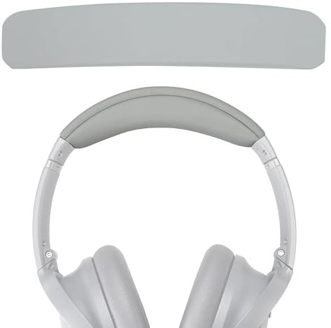 Miruchertter Kopfband-Ersatz für Bose QuietComfort 35 / II, Schwarz, Proteinleder und Nylon (Grau)