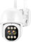 AntDau71® - Telecamera Ip Cam Wifi 4K PTZ Esterno Camera Dome 8x Zoom Lente Rilevatore Movimento Applicazione Icsee