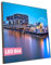 sedax Leuchtendes Wandbild - Kranhäuser Köln Skyline - Modernes Leuchtbild mit Leuchtrahmen - LED Bild - Stadt Deutschland Wanddeko LED Leinwand (Rahmen: Schwarz Matt, 40x30 cm, LED Leuchtrahmen)