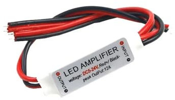 Mini LED PWM Dimmsignal Repeater Verstärker Expander DC 5-24V 288W 12A 1CH
