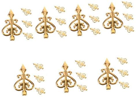 Hemobllo 28pcs Outdoor Fence Decorations Garden Fence Toppers Replacement Finials