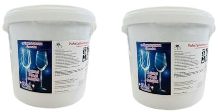 2x 5 kg Spülmaschinen Pulver 2,99 € / kg Geschirr Reiniger Geschirrspülpulver Granulat 12in1