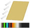 Toile Ombrage Auvent 110 x 360 cm Bloque 98% Rayons UV Bache Ombrage Auvent D'Ombre avec Œillets pour Jardin Piscine Patio Camping, Jaune Sable