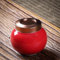 ZERAPH Jar Jar Glaze Glaze à thé Céramique Mini Pot médicinal Cuisine scellée Jar Salon Snack Rangement Jar Bag du Sac de thé Chinois JAR JAR Vintage Jars (Couleur: C)