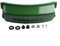 Jotekonoby AM128998 Kit de protection de pare-chocs de rechange pour tondeuse à gazon avec 8 vis de montage autotaraudeuses pour tracteurs de la série LT Plastique vert