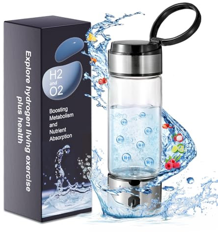 Bouteille d'eau à hydrogène, ioniseur d'eau avec technologie SPE PEM, générateur de bouteille d'eau à hydrogène 2900 PPB, machine à eau à hydrogène, eau à hydrogène ionisée