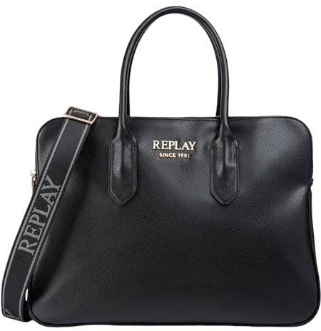 Replay Damen Tasche, Black 0098 (Schwarz), Einheitsgröße