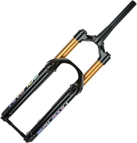 NIKANXIA Thru Axle Mountain Bike Air Suspension Fork 26/27.5/29 Bicycle Front Forks 15x110mm Boost 1-1/2” tapered Disc Brake Mtb Front Fork travel 26 130mm,27.5/29 140mm for AM/XC