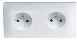 Double prise de courant Essensya