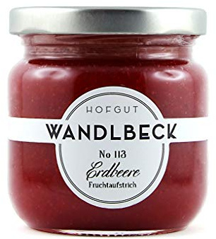 Erdbeere Fruchtaufstrich (220g Glas)