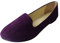 Donna Ballerine Basic in Ecopelle Elegante e Moda Scarpe Basse,Viola Scuro,EU 40