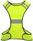 Biqing Sicherheitswesten,Warnweste,Atmungsaktiv&Leicht Reflektierende Weste für Outdoor-Aktivitäten Lauf Damen Herren.(Yellow)