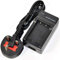 Single Mains/Car Battery Charger for olympus LI-10B LI10B LI-10C LI-12B Ultra C-765 C-770 C-5000 C-7000 D-590 u-Ferrari MJU 300 400 410 u-410 Stylus 500 600 800 810 1000 Camera