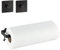 WENKO Turbo-Loc® Küchenrollenhalter Gala, Wandrollenhalter, Küchenpapierhalter, 9.2 x 8.7 x 30.6 cm