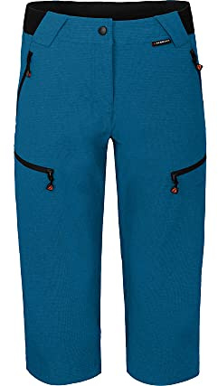 Bergson PORI Capri | Damen 3/4 Wanderhose - Robust & elastisch Damen 3/4 Wanderhose, Normalgrößen, Supra Stretch 4-Wege-Stretch, reißfestes Ripstop-Gewebe, wasserabweisend, weicher Komfort-Bund, inne