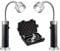 Grill Licht Set, Leistungsstarke Magnetbasis Super Helle BBQ Lichter - LED 360 Grad Flexibler Schwanenhals mit Aufbewahrungsbox für Outdoor Grill Lichter BBQ Zubehör 2 Pack