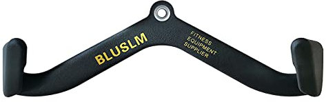 LAT Pull Down Bar for Cable Machine, LAT Pulldown Attachments T Bar V Bar Cable Attachment, Back Tricep Bar Strength Training Handle (BL05)