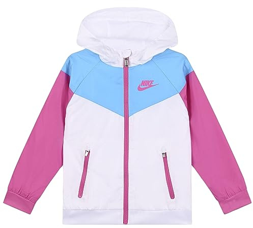 Nike Giubbotto Windrunner Girl Giubbotti Bianco 6 Anni