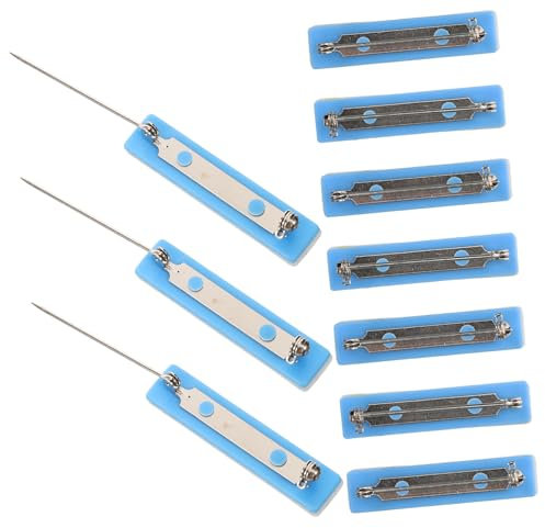 Tofficu 10stücke Selbstklebende Sicherheitsnadeln Für DIY Bastelarbeiten Doppelseitige Klebefläche Für Namensschilder Blumen Und Kreative Projekte Für Berufstätige Studenten Und